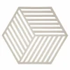Zone Denmark Hexagon grytunderlägg warm grey