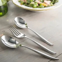 Discount Robert Welch Hidcote Bright serveringsbestick 3 delar Rostfritt stål