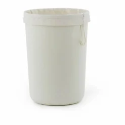 Normann Copenhagen Hide Laundry Basket Cotton Liner tvättsäck Off White
