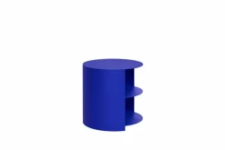 Best Hem Hide sidobord Ø38x41 cm Ultramarine blue textured
