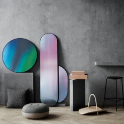 Sale Fritz Hansen High Dot pall läder Cowboy black