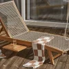 1898 Hisshult parasoll Ø270 cm Beige stripe-teak
