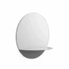 Normann Copenhagen Horizon spegel rund grå