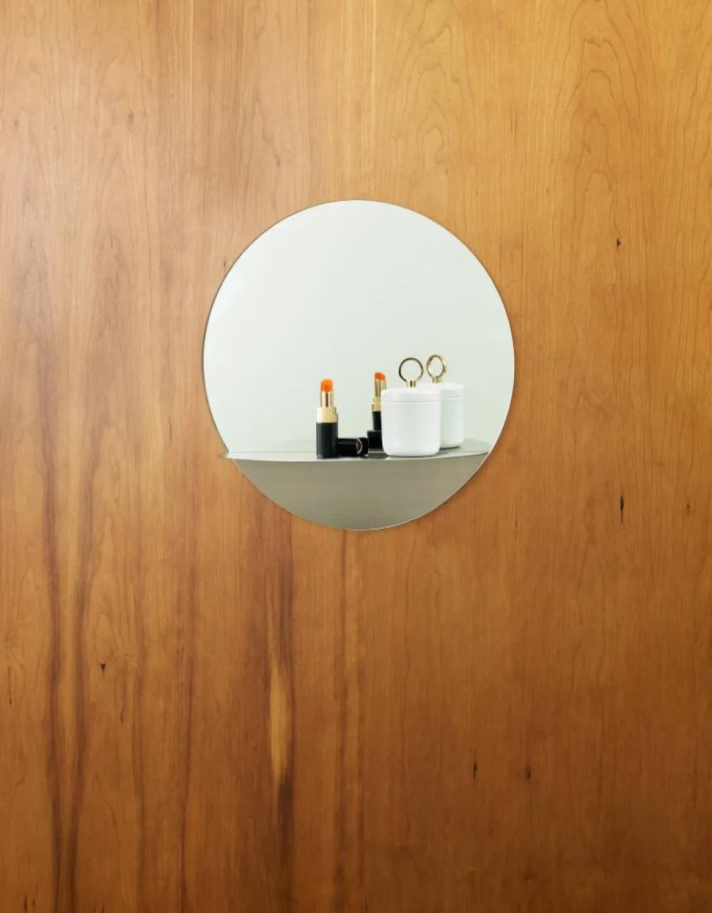 Normann Copenhagen Horizon spegel rund Rostfritt stål