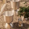 Sale Ferm Living Hourglass kruka extra small Ø21 cm Aluminium
