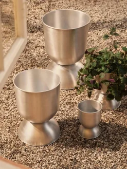 Hot Ferm Living Hourglass kruka liten Ø30 cm Aluminium