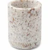 Hot Humdakin Terrazzo tandborstmugg 10 cm White-brown
