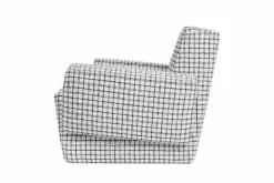 Sale Hem Hunk loungefåtölj med armstöd Checkered black/white