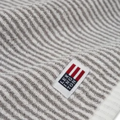 Lexington Icons Original Striped handduk 50x100 cm White-gray