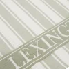 Hot Lexington Icons Waffle Striped kökshandduk 50x70 cm Sage green-white