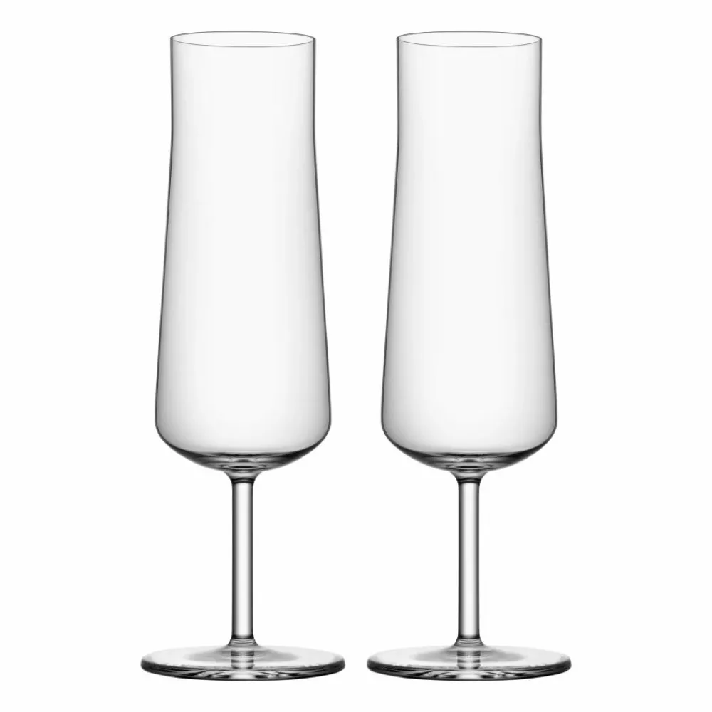 Orrefors Informal champagneglas 22 cl 2-pack Klar