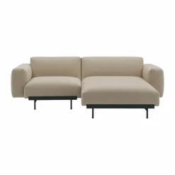 Muuto In Situ modulsoffa 2-sits configuration 4 Ecriture 240-Black