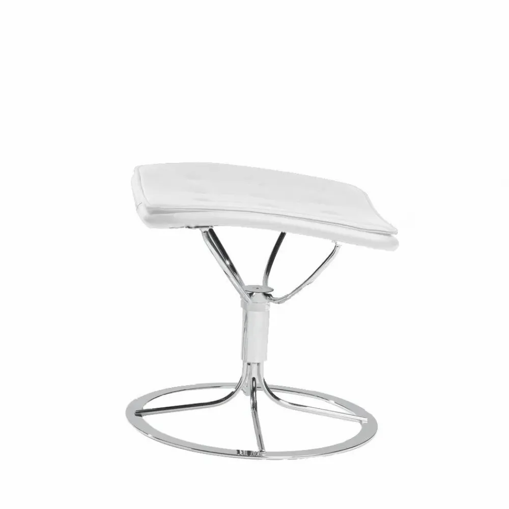 Sale Bruno Mathsson International Jetson 66 fotpall Vit väv-vit skoning