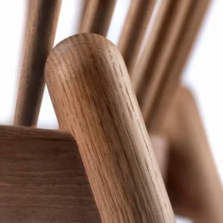Online FDB Møbler J166 Jørna stol Smoked oak-beige