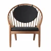 Barn FDB Møbler J166 Jørna stol Smoked oak-dark grey
