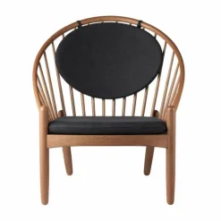 Barn FDB Møbler J166 Jørna stol Smoked oak-dark grey