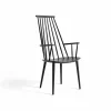 Best HAY J110 karmstol Black lacquered beech