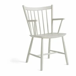 HAY J42 karmstol Warm grey lackerad bok