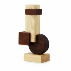 Normann Copenhagen Join skulptur medium Ask-karboniserad ask