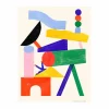 Best Paper Collective Jouer poster 30x40 cm