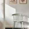 HAY J104 stol Warm grey lackerad bok