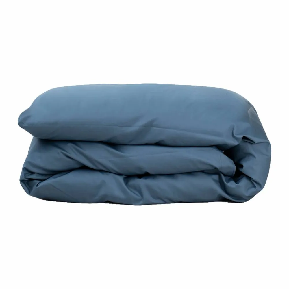 Clearance Juniper påslakan 150x210 cm North Sea Blue