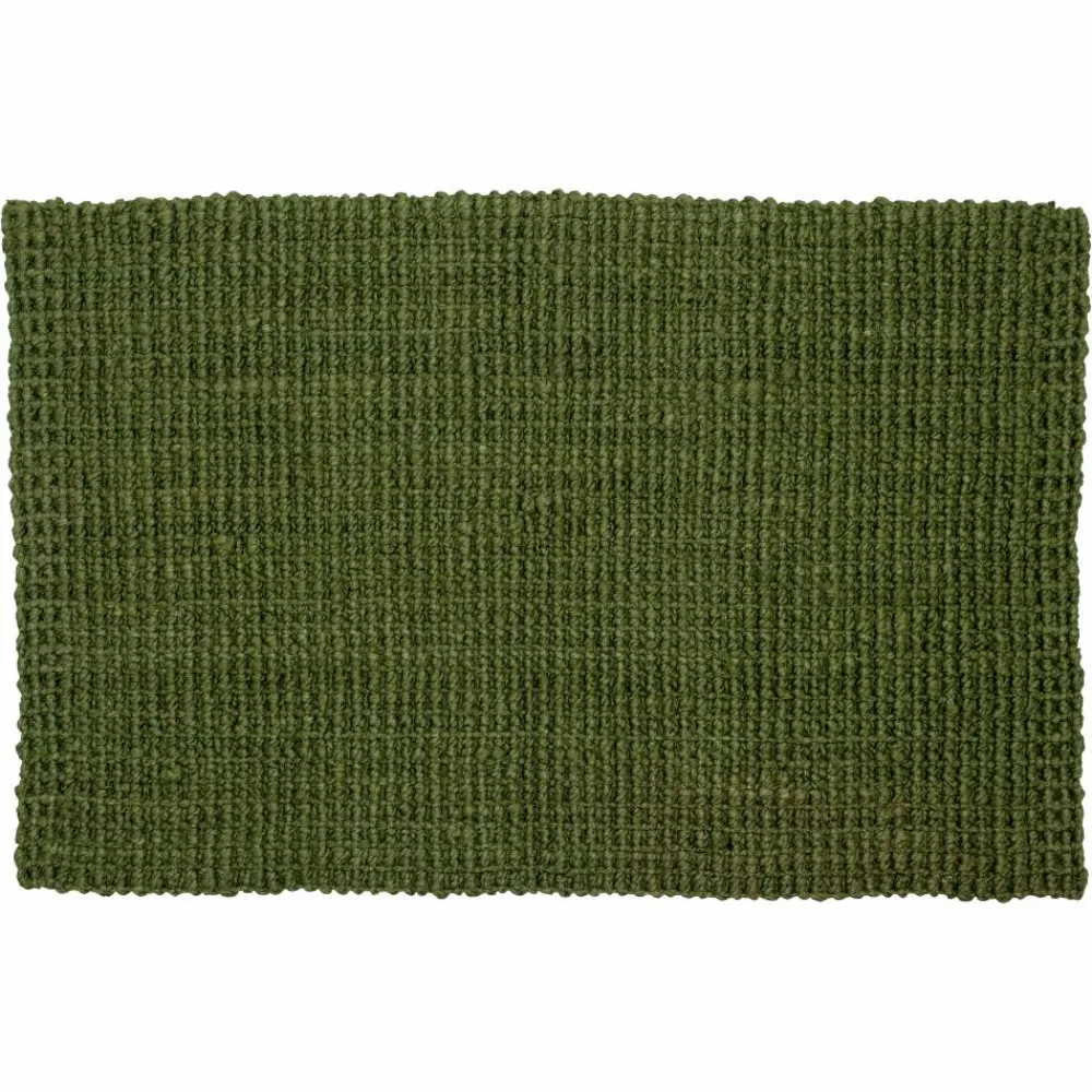 Dixie Jute dörrmatta dark green 60x90 cm