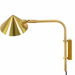 Sale Watt & Veke Kelly vägglampa kort arm Guld