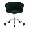 Outlet Hem Kendo Swivel kontorsstol med 5 hjul Pine-polished aluminium