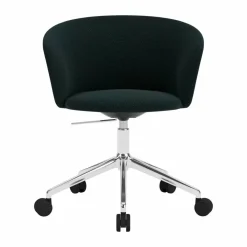 Outlet Hem Kendo Swivel kontorsstol med 5 hjul Pine-polished aluminium