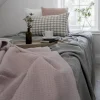 Scandi Living Kimono överkast 260x260 cm Dusty rose (rosa)