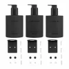 blomus Kirei glasflaskor inkl vägghållare 3-pack Smoke monteras med skruv