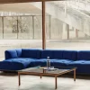 Best HAY Kofi soffbord Oak-clear glass 100 cm