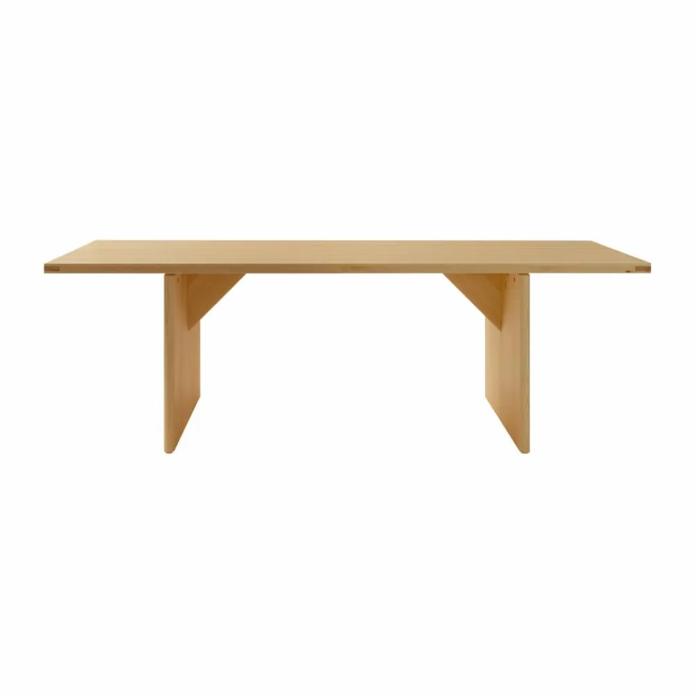 Discount Vaarnii 012 Kolmio Dining Table bord Matt oljevaxad furu 227x95x72 cm