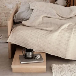 Ferm Living Kona display table sidobord oak natural veneer