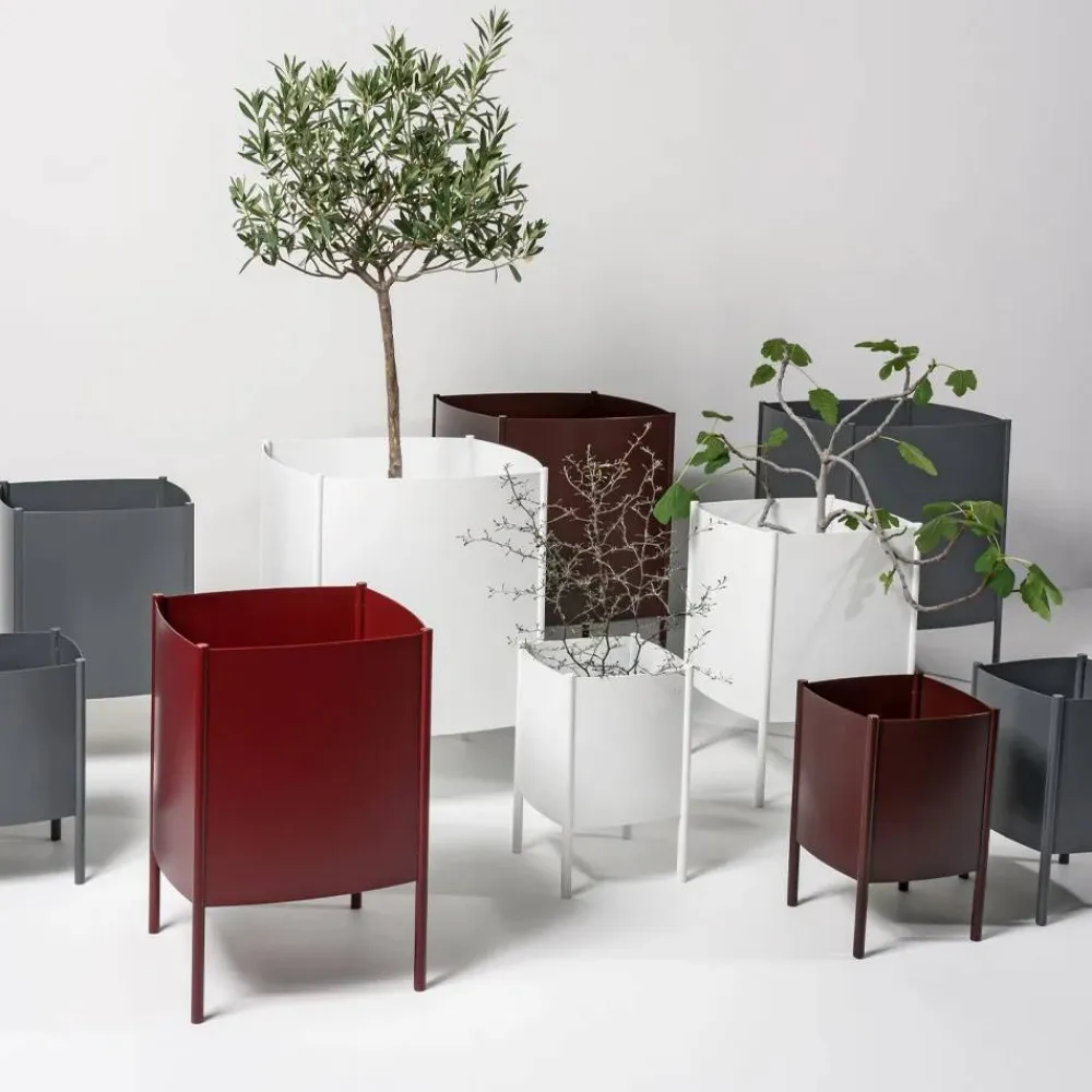 SMD Design Konvex Pot kruka Svart liten Ø23 cm