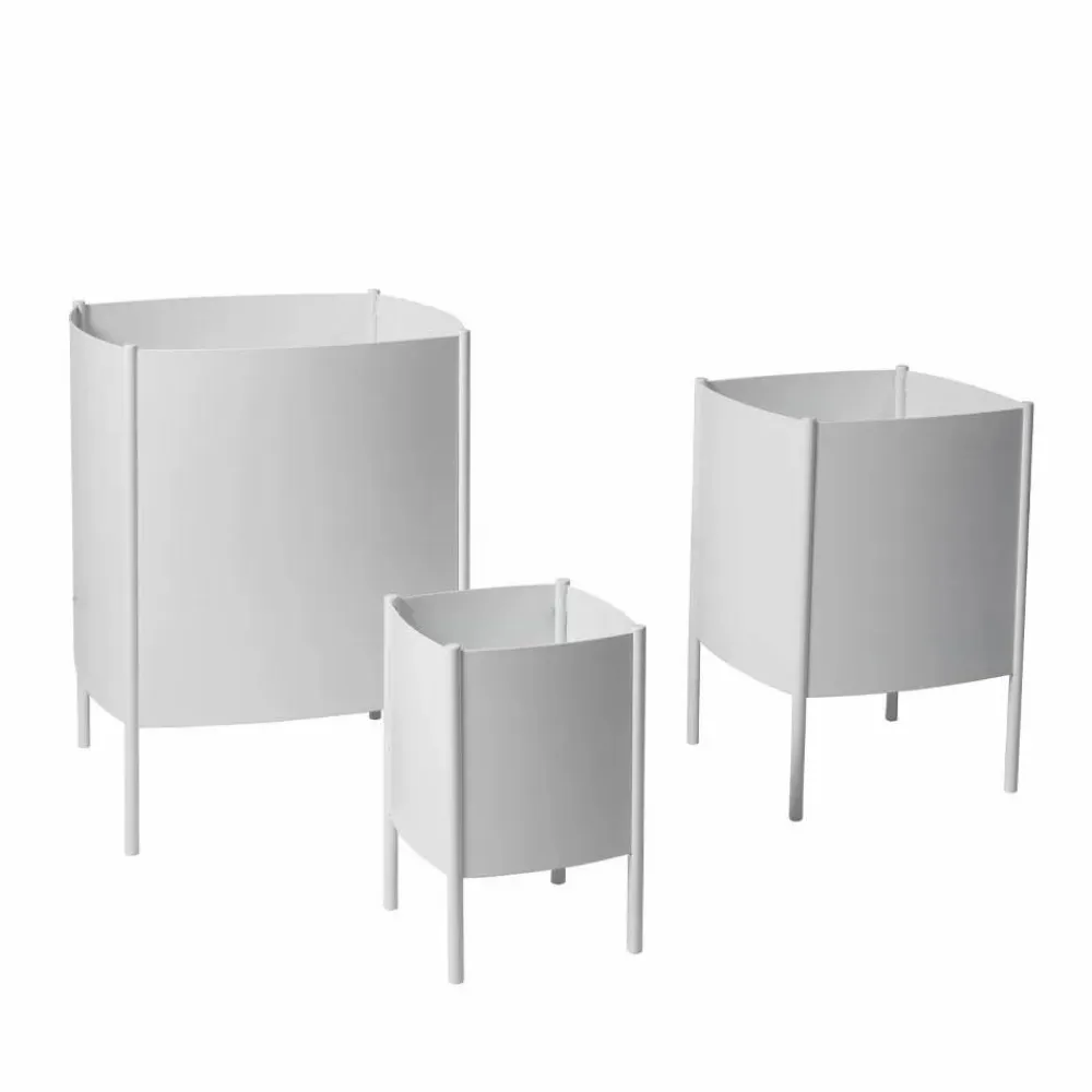 SMD Design Konvex Pot kruka Vit medium Ø34 cm