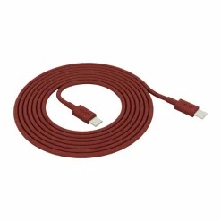 Kord USB-C till USB-C laddningskabel 1 8 m Fired Brick