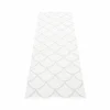Hot Pappelina Kotte gångmatta fossil grey/white 70x225 cm