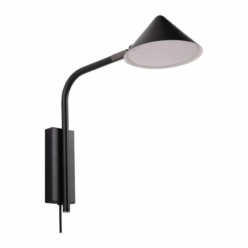 Watt & Veke Kuro vägglampa Black Ø14x32 cm wall