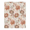 Clearance Ekelund Linneväveri Kvällsblom pläd 140x170 cm Multi