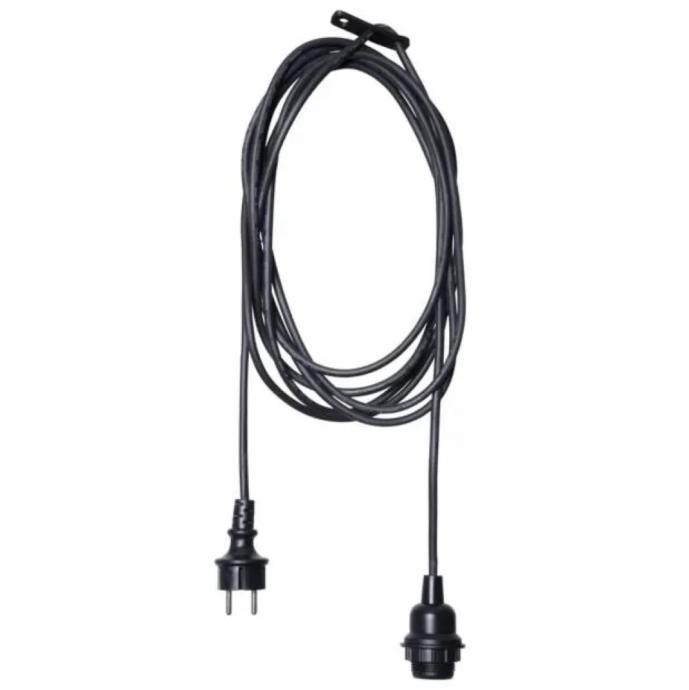 Globen Lighting Lampupphängning utomhus IP44 Svart