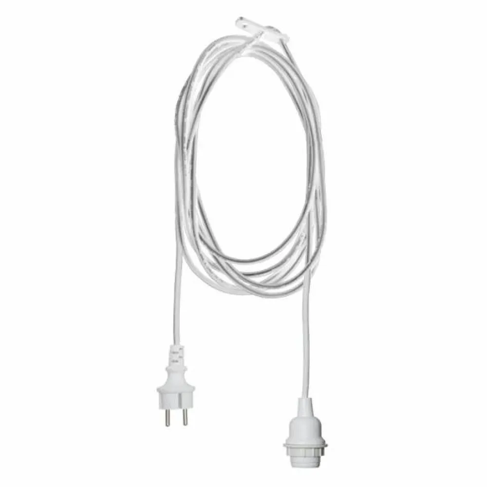Globen Lighting Lampupphängning utomhus IP44 Vit