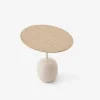 &Tradition Lato LN9 sidobord Oak-Crema diva marble