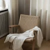 Elvang Denmark Lavender pläd 130x180 cm Ivory
