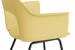 New HAY Layout Armchair 211 karmstol Biscotti-svartlackerad stål