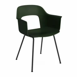 HAY Layout Armchair 211 karmstol Bottle greel-svartlackerad stål