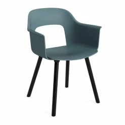 HAY Layout Armchair 221 karmstol Ocean-svartlackerad ek