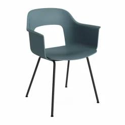 HAY Layout Armchair 211 karmstol Ocean-svartlackerad stål