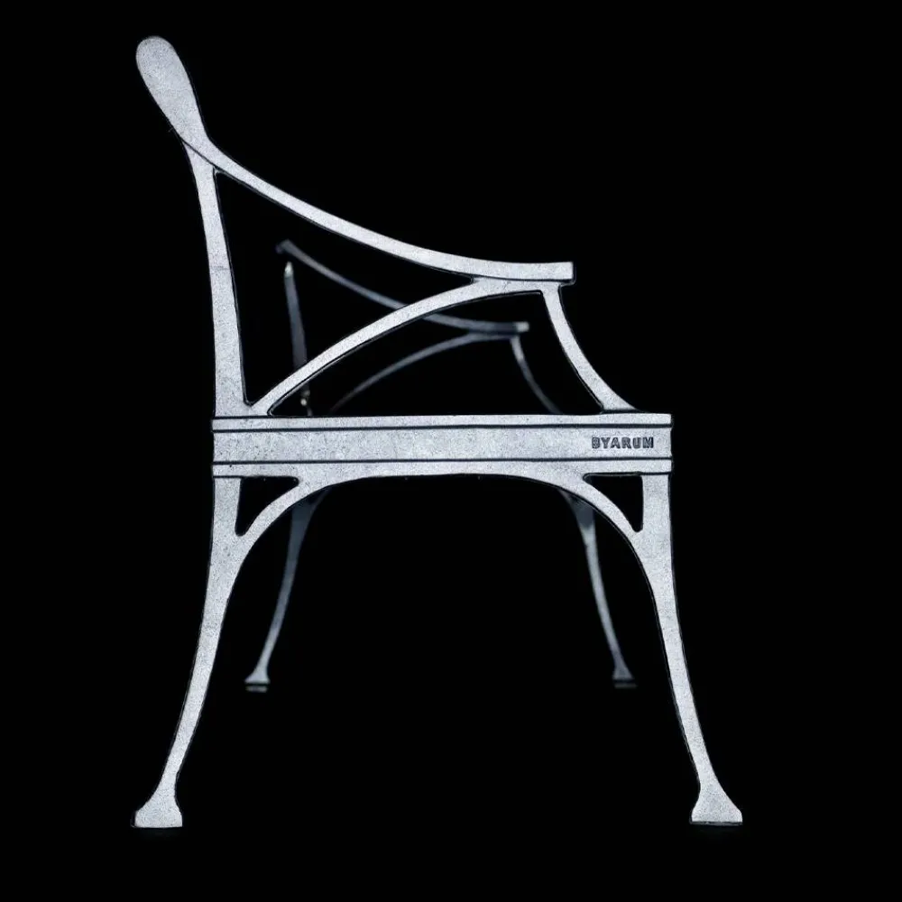 Byarums bruk Lessebo soffa Mahogny svart stativ